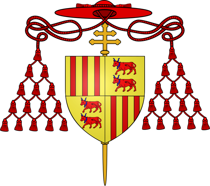 File:COA Cardinal Pierre Ier de Foix.svg