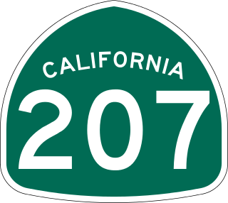 <span class="mw-page-title-main">California State Route 207</span> Highway in California