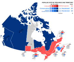 Canada 1891 Federal Election.svg