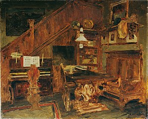 Atelier des Künstlers in Venedig