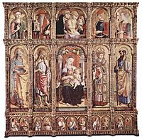 Polyptych of Saints, 1473, Ascoli Piceno Cathedral