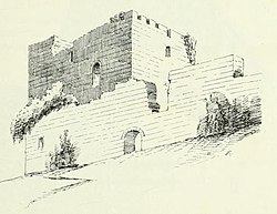 Cathcart Castle from South East 1887 fig 170 1887.jpg