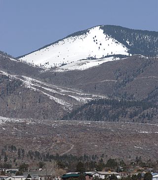 <span class="mw-page-title-main">Jemez Mountains</span> Mountain range in New Mexico, United States