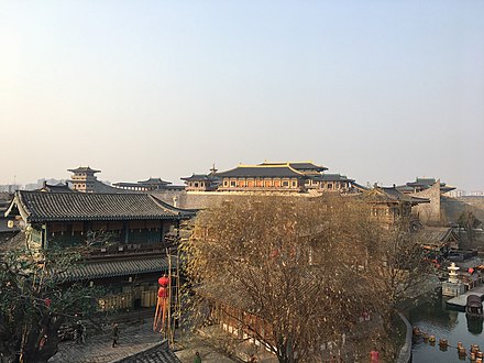 The Tang dynasty city film and television base in Xiangyang
