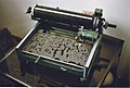 Chinese typewriter produced by Shuangge, with 2,450 characters