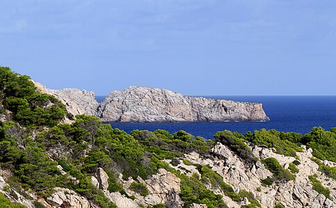 Coast north of Punta de Capdepera Majorca