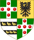 Escudo de armas de William Grenville, primer barón Grenville.svg