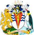 Brit Antarktiszi Terület címere