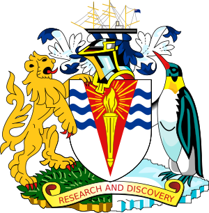 Wappen Des Britischen Antarktis-Territoriums: Hoheitszeichen