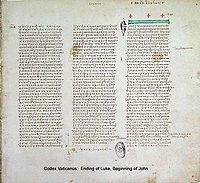 Codex Vaticanus Wikipedia
