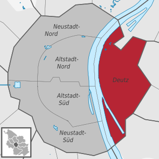 <span class="mw-page-title-main">Deutz, Cologne</span> Borough of Cologne