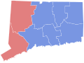 Results for the 1990 Connecticut State Treasurer election by county.