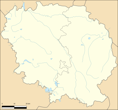 Location map France Creuse