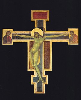 Crucifix. Cimabue. Santa Croce before 1966.jpg