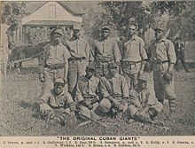 The 1902 Cuban Giants Cuban Giants baseball team.jpg