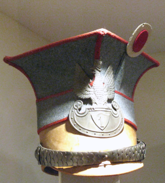 File:Czapka of an Wachtmeister of 1st Uhlan Regiment of Polish Legions 1914-1918.png