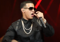 In 2005, The New York Times wrote, "Reggaeton has conquered parties, clubs and lately radio; Daddy Yankee's hit "Gasolina" reached MTV and the playlists of many hip-hop stations." Daddy Yankee En vivo Monterrey, Mexico Parte2 (Live) (1,36 min).png