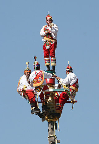 <i>Danza de los Voladores</i> Mesoamerican rite