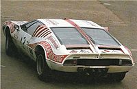 Mangusta in racing livery