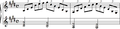 Debussy Premiere Arabesque melody and chords.png