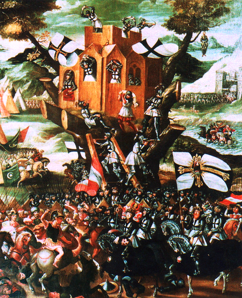 File:Defense of Baumburg in 1231 by Teutonic Knights.PNG