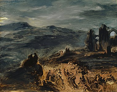 Scène de Sabbat Eugène Delacroix, 1831-1833 Kunstmuseum (Bâle)[74]