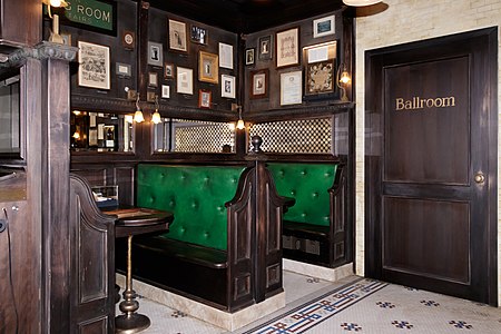 Replica of the "Old Town Bar", New York City, 1934 German Emigration Center Bremerhaven
