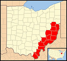 Keuskupan Steubenville (Ohio) peta 1.jpg
