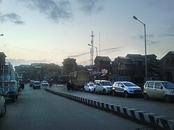 View of Downtown from Zaina Kadal Bridge