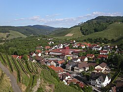 Skyline of Durbach