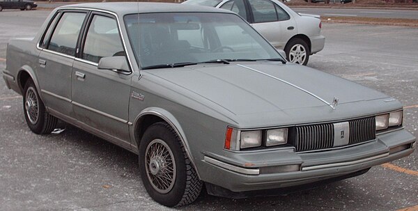 1984 Oldsmobile Cutlass Ciera Brougham sedan