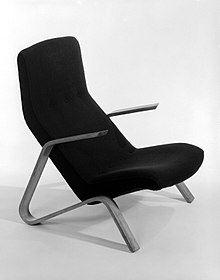 Eero Saarinen, "Grasshopper" Highback Armchair, Designed ca. 1947.jpg