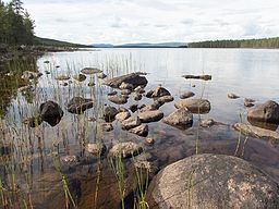 Eggelats i närheten av bostället Snierra (Strand).