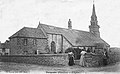 L'église paroissiale de Porspoder en 1902 (carte postale René Boëlle).