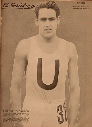 <span class="mw-page-title-main">Enrique Thompson</span> Argentine hurdler