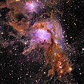 Euclid image of star-forming region Messier 78