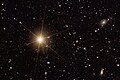 Stern nahe Abell 2764 (Bildausschnitt)