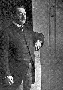 Eugène Ruffy (1854–1919) Politiker, Rechtsanwalt und Direktor des Weltpostvereins