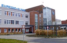 Hauptportal der Euregio-Klinik