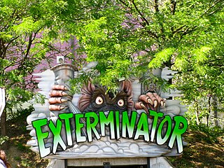 <span class="mw-page-title-main">Exterminator (roller coaster)</span> Steel roller coaster at Kennywood