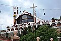 Facade of church