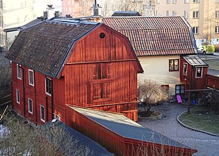 Innergården, hus 3 (närmast) och 2.