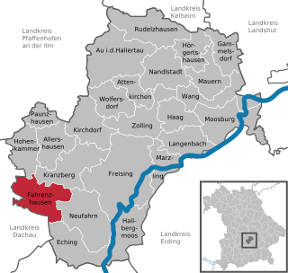 Fahrenzhausen - Localizazion