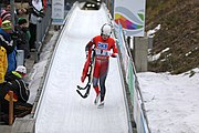 Deutsch: 2. und finaler Lauf der Juniorinnen bei den 33. FIL Juniorenweltmeisterschaften 2018 in Altenberg/Erzgebirge am 1. Februar 2018 (Namen der Abgebildeten in den Kategorien) English: 2nd and final run female juniors at the 2018 33th FIL Junior World Championships at Februar 1st alt Altenberg, Germany (names in categories)