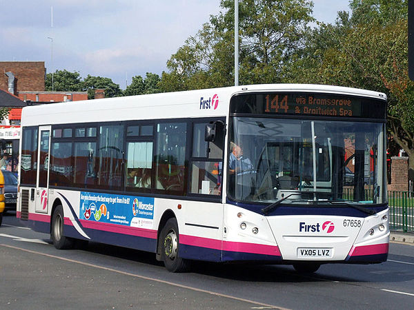 First Midland Red first generation ADL Enviro300 in September 2005