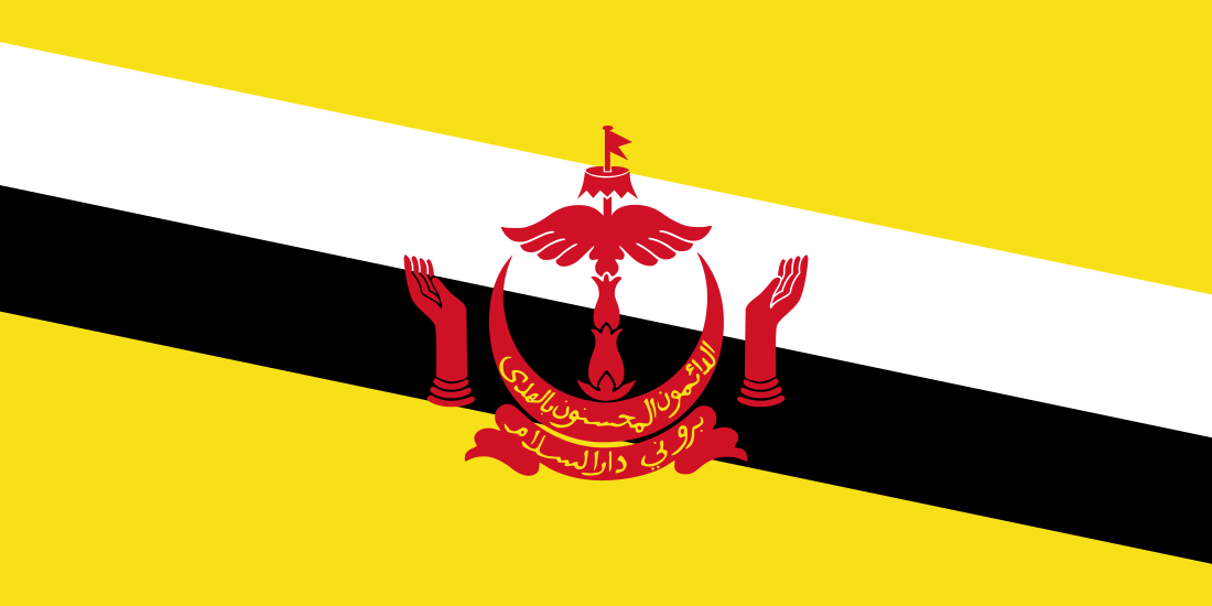 Brunei zászlaja