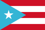 Original flag of Puerto Rico (1895–1952)