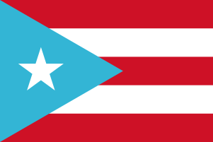 Original flag of Puerto Rico (1895–1952)