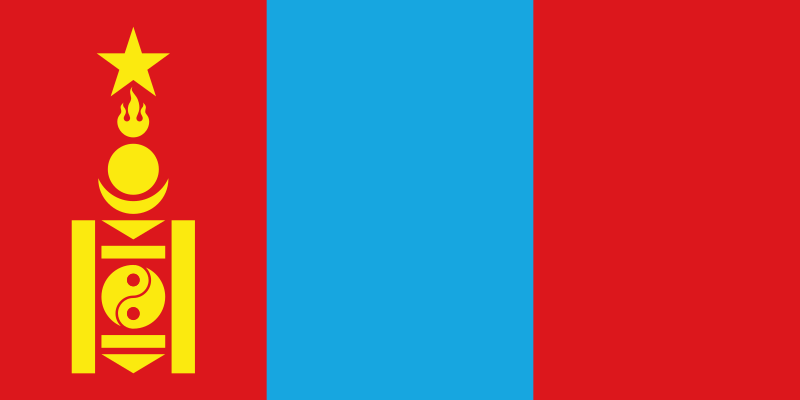 Fișier:Flag of the Mongolian People's Republic (1945–1992).svg