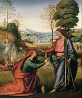 Noli Me Tangere, by Fra Bartolomeo c. 1506